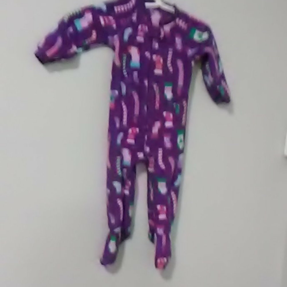 Purple pajamas